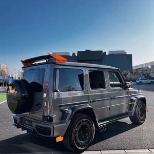 Convient pour Mercedes Benz Classe <span class=keywords><strong>G</strong></span> W464 463 G63 modifiée avec kit carbone sec Babos G900 Rocket, comprenant lèvres avant et arrière et ailerons de queue. - Product Image 5