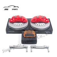 Grand Kit de Frein 8N 6 Pot Disque Avant Forgé R18 Racing Modifié Étrier de Frein à 6 Pistons pour A3 A4 A5 A6 A7 Q5 Q7 Q8 TT RS R8 Series