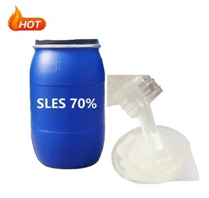 Suministro de Fábrica SHANGYE Lauril Éter Sulfato de Sodio SLES 30%-50% Texapon 70% Color y Olor Personalizados para la Limpieza de Utensilios - Product Image 1