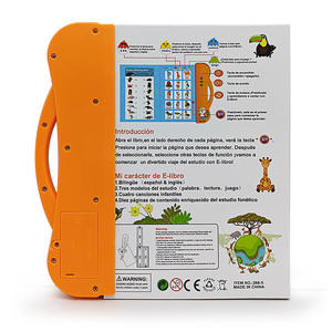 Livres audio bilingues <span class=keywords><strong>espagnol</strong></span>-anglais, livres d'apprentissage précoce Montessori, jouet, livre parlant <span class=keywords><strong>pour</strong></span> enfants avec stylo - Product Image 2