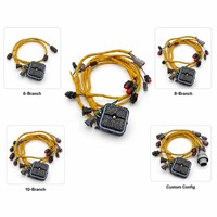 أسلاك توصيل محرك الحفار الأصلية KET MG630 24Pin AWG20 UL1015 مقاومة للماء IP67 لـ Komatsu PC220-8 PC130-7 Doosan DX300