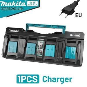 Adapté aux chargeurs <span class=keywords><strong>Makita</strong></span> 14,4V/18V/20V, quatre ports DC18RD/DC18SF, compatible avec BL1850/BL1860 et autres modèles complets - Product Image 5