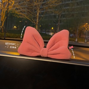 Car <b>Bow</b> Ornament <b>Large</b> Fabric Decor For Console Interior Accessories - Product Image 2