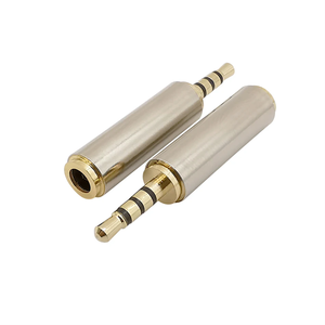 Conector chapado en oro de 2,5mm a 3,5mm, adaptador de Audio estéreo, convertidor de conector macho de 2,5mm a hembra de 3,5mm para auriculares - Product Image 4