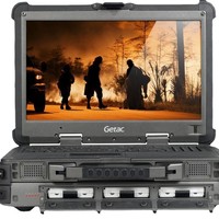 Ordinateur portable tout-terrain GETAC X500 Server 15,6 pouces pour l'intérieur et l'extérieur, 12e génération Core I5 ou I7