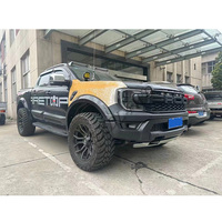 Nouveau kit de conversion et de mise à niveau de pare-chocs Sport 4x4 pour Ranger T6 T7 T8 PX1 2 3 (2012-2021) vers PX4 Ranger Raptor 2022+ Facelift