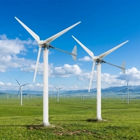 Générateur éolien horizontal FX 5KW à 3 pales, puissance maximale 6KW/10KW, 220V/380V, système d'éolienne domestique