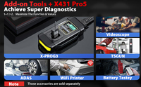 Scanner tout-en-un 12V et 24V haute performance 2 en 1, scanner professionnel haut de gamme Launch X431 Pro5 avec J2534 Smartlink 2.0 Pk Launch Pro3s+