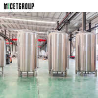 Fabricants vendant des équipements de brassage de kombucha de 5,5 bbl, équipements de fabrication de kombucha, réservoir brillant, ligne de production de boissons au kombucha