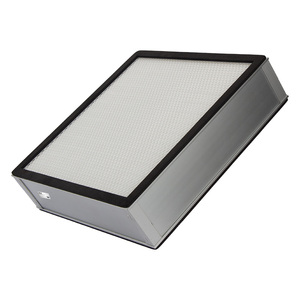 Hộp HEPA lọc tùy chỉnh 24x24 20x20 99.99% 0.3um độ <span class=keywords><strong>x</strong></span>ốp H13 H14 HEPA Bộ lọc công nghiệp cho bệnh viện HVAC Bộ lọc không khí - Product Image 1