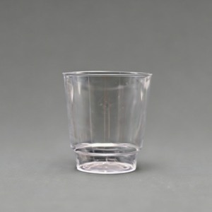 Crystal Clear 200ml GPPS Lightweight Disposable Tumbler with Smooth Rim for Home & Office Hydration - Product Image 1