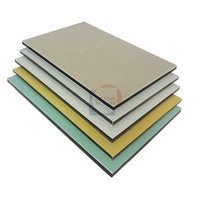 Panel compuesto de núcleo de aluminio de 3mm ACM con núcleo intacto y revestimiento de PE/PVDF para decoración de interiores
