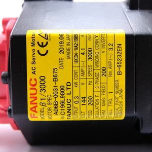 Motor Servo Original Fanuc A06B-0031-B675, Motor para Sistema CNC, Equipo de Automatización Industrial, Motor CNC - Product Image 4