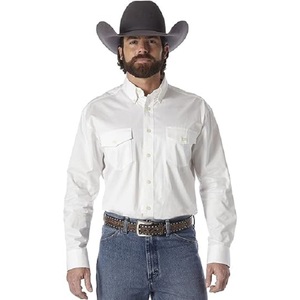 Chemise à manches longues pour homme, style safari, respirante, anti-froissement, 100% coton, col rabattu, service OEM Bangladesh - Product Image 1