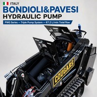 Mini-chargeuse compacte diesel 25 CV, certifiée CE EPA, pour la construction et la location