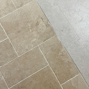 Carreaux de sol en céramique de pierre <span class=keywords><strong>calcaire</strong></span> style vintage, effet vieilli, <span class=keywords><strong>noir</strong></span> antique, pour boutique, gîte, cour et balcon, épaisseur 8,5 mm, style rétro - Product Image 1