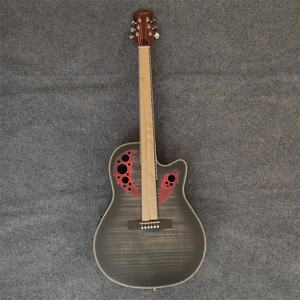 China fábrica <span class=keywords><strong>precio</strong></span> al por mayor color ovación <span class=keywords><strong>guitarra</strong></span> acústica eléctrica con pastilla - Product Image 1