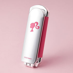 MINISO <span class=keywords><strong>Barbie</strong></span> Sunlight Shine Series Espejo <span class=keywords><strong>de</strong></span> maquillaje <span class=keywords><strong>de</strong></span> mano portátil plegable dos en uno personalizable al por mayor - Product Image 2