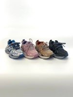 Baskets Chunky Dad pour Enfants, Chaussures de Sport Vintage à Plateforme, Baskets de Course Antidérapantes à Semelle Épaisse pour Enfants, Idéales pour la Marche en Extérieur