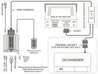 Niceyuour — MP3 bluetooth avec appel téléphonique, mains libres, pour BMW