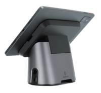 Support de tablette universel pour restaurant Android iPad POS, support de tablette POS en aluminium verrouillable antivol pour comptoir