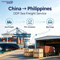 Agent maritime aux Philippines, fret maritime Chine-Philippines, transitaire express DDP, services porte-à-porte, fret aérien pas cher