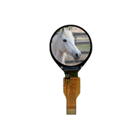 Petit écran LCD TFT IPS rond de 0,71 pouce, circuit intégré de pilote GC9107, rétroéclairage LED, SPI, résolution 160x160, luminosité 350, angle de vision complet