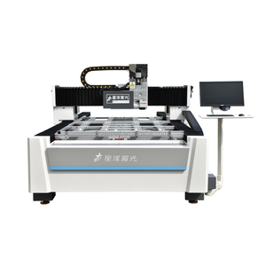 เครื่องพ่นทรายไฟเบอร์เลเซอร์อัตโนมัติสำหรับกระจก เครื่องแกะสลักลายละเอียดสำหรับกระจกเงาตกแต่งห้องน้ำ - Product Image 1