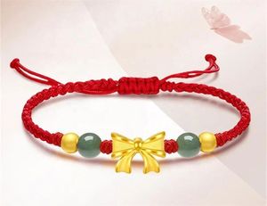 Xinfly Chinese Au999 Real Pure 24K Gold <b>Charm</b> Lucky Fine Jewelry Bracelets - Product Image 5