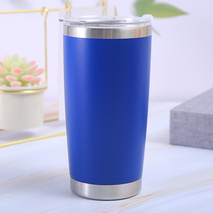Custom Logo Powder Coated Coffee Cup Creative Stainless Steel Thermal Cup Personalized 30oz Stainless Steel Travel Mug - Product Image 2