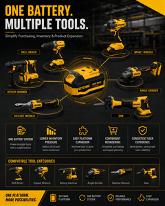 Clé à <span class=keywords><strong>cliquet</strong></span> sans fil 20V à moteur brushless, couple max. 160 Nm, entraînement 1/2 po, outil manuel pour réparation automobile - Product Image 4