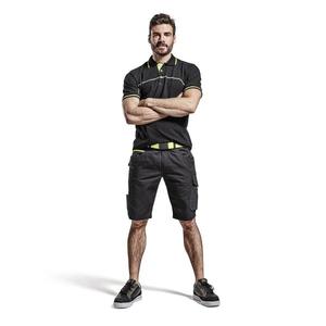 BLAKLADER - 338910509933XS Polo noir/jaune-EAN 7330509553763 T-SHIRTS ET POLO DE TRAVAIL - Product Image 3