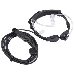 Baofeng-Auriculares de teléfono con micrófono de garganta telescópica, auricular con vibración, radio, walkie-talkie, <span class=keywords><strong>UV9R</strong></span> Plus, BF9700, 2 uds., 2 unidades - Product Image 1