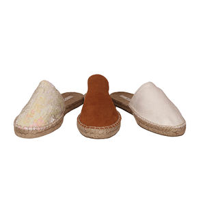 Classic Custom Bangladesh Yute Alpargatas Alpargille En Toile Flats - Product Image 1