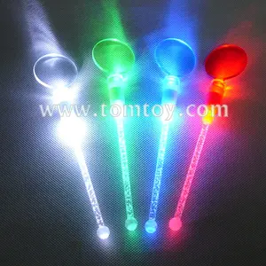 Agitateur de cocktail clignotant à LED super lumineux pour accessoires de bar