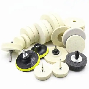 Tampons de polissage en laine d'agneau de 5 pouces (125 mm) OEM pour polisseuse automobile, haute efficacité pour carrosseries - Product Image 6
