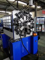 Ressort CNC 3d de 1.5-6mm formant la machine, ressort de sol faisant la machine, ressort de col de cygne faisant la machine