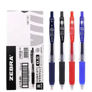 Японская ZEBRA JJ15 плавно прессованная нейтральная ручка картридж 0,5 ручка картридж SAEASA гелевая ручка