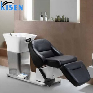 เก้าอี้นวดสระผมพร้อมอ่างล้างผม ยี่ห้อ Kisen Modern Hair Salon รุ่น Shampoo Bowl Massage สำหรับร้านทำผม - Product Image 6
