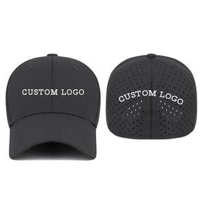 Gorras de Béisbol y Sombreros de Golf Deportivos Curvos con Ajuste Flexible, Patrón de Letras, Tela Común, Impermeables, Transpirables, con Logotipo Personalizado Láser, Venta al Por Mayor - Product Image 1