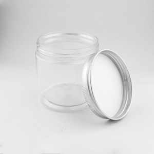 Envase Cosmético de Boca Ancha, Transparente, Blanco, de Plástico PET, para Crema, con Tapa de Plástico, de 30, 50, 60, 80, 100, 120, 200, 250, 300, 400 y 500 ml - Product Image 2