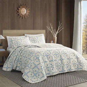 Aoyatex Spring Floral Quilt Set Tages decke Quilt Set für den Sommer