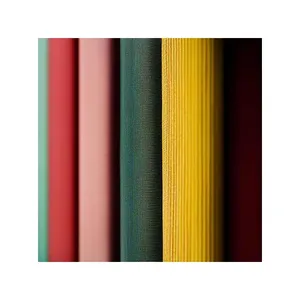 Good Price Of Home Textile Woven Textile-Curtain Silky Smooth Satin With Vibrant Hues
