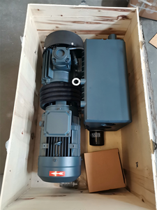 ปั๊มสุญญากาศแบบโรตารี่เวน CE Strong Suction 2.2KW 3.0Kw 3.5Kw แบบซีลน้ำมัน 0.1~0.5mbar ปั๊มลม ปั๊มสุญญากาศน้ำมัน W1.063 W1.140 ปั๊มแบบแห้ง - Product Image 4