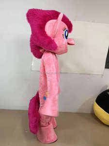 Funtoys quantité minimale de commande personnalisé rose licorne poney Pinkie <span class=keywords><strong>Pie</strong></span> cheval mascotte costume noël fantaisie poney robe Halloween pour adulte 1 pièce - Product Image 5