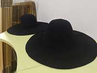Chapeau en feutre de laine mérinos de luxe CZ157, vierge, 220g, naturel, bord de 3,5 pouces, couronne peu profonde, coque artisanale pour la fabrication de chapeaux de style héritage