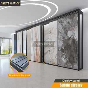 厂家直销金属拉式瓷砖展示架，推拉式框架瓷砖架，石材样品展示架 - Product Image 6