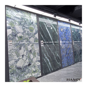 900X1800 소결 된 돌 바닥 대리석 질감 도자기 타일 인공 피소 Porcelanato 인테리어 벽 석판 빌라 거실 - Product Image 5