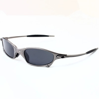 Nouvelles lunettes de soleil polarisées à monture métallique couleur sable, unisexes, mode, sport, protection UV400