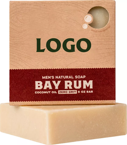 Barre de <span class=keywords><strong>savon</strong></span> pour hommes, marque privée, <span class=keywords><strong>lait</strong></span> de chèvre entièrement naturel, hydratant, fait à la main, pour visage, <span class=keywords><strong>barbe</strong></span>, bain, soins de lavage - Product Image 4